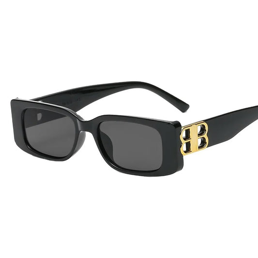 Retro square B sunglasses